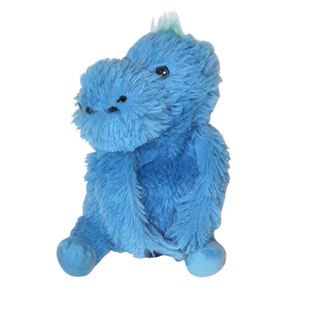 Warmies Blue Dinosaur Lavender Scent Heatable Microwavable Plush Stuffed 9"